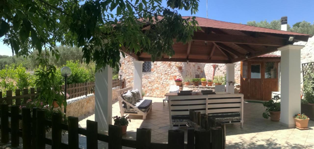 Trullo Grande Noce Villa ออสตูนี ภายนอก รูปภาพ